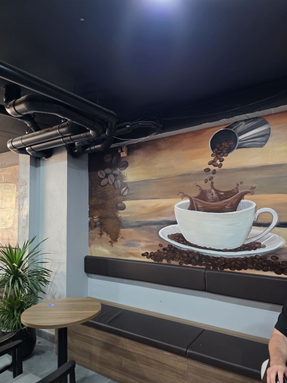 Мурал с кофейной чашкой